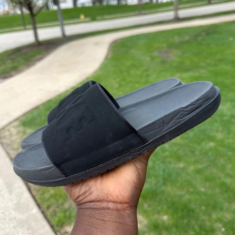 Nike Offcourt Men's Slides Size 8 Black Sandals